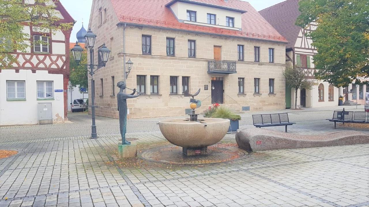 Ferienwohnung Abel Heideck Buitenkant foto